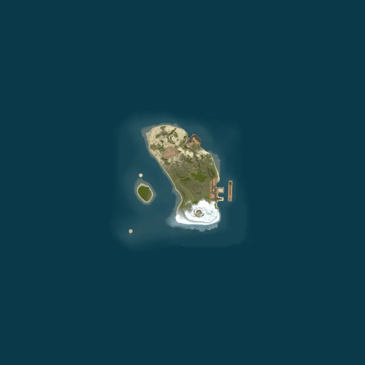 Map of A Shockbyte x Discord Production Rust Server