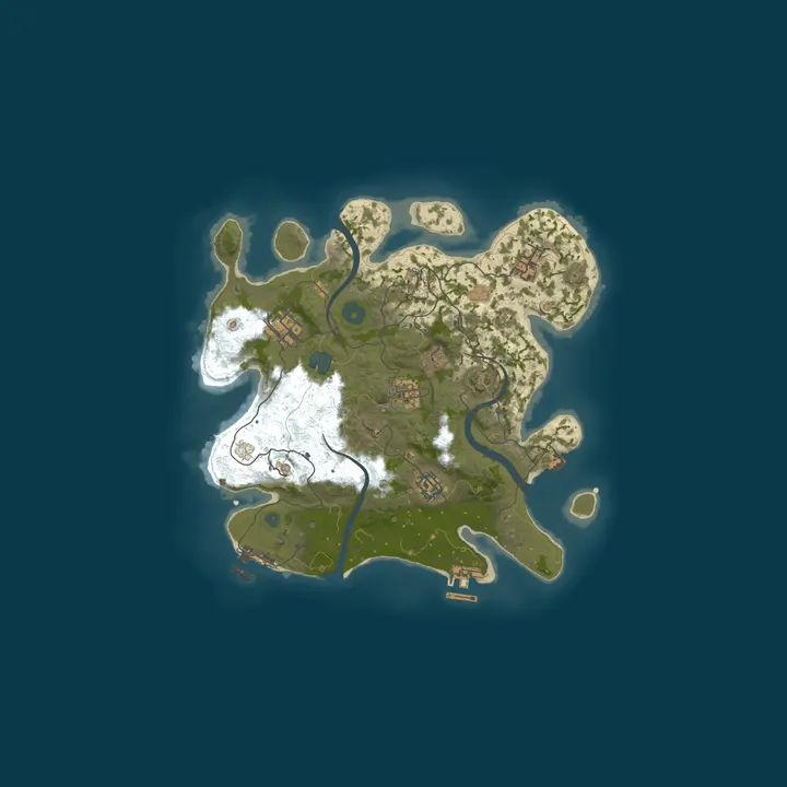 Map of Land of the Free
