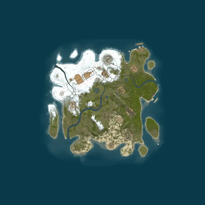 Map of Rusty Chill'n