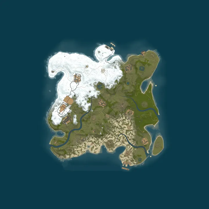 Map of SADxd's isle