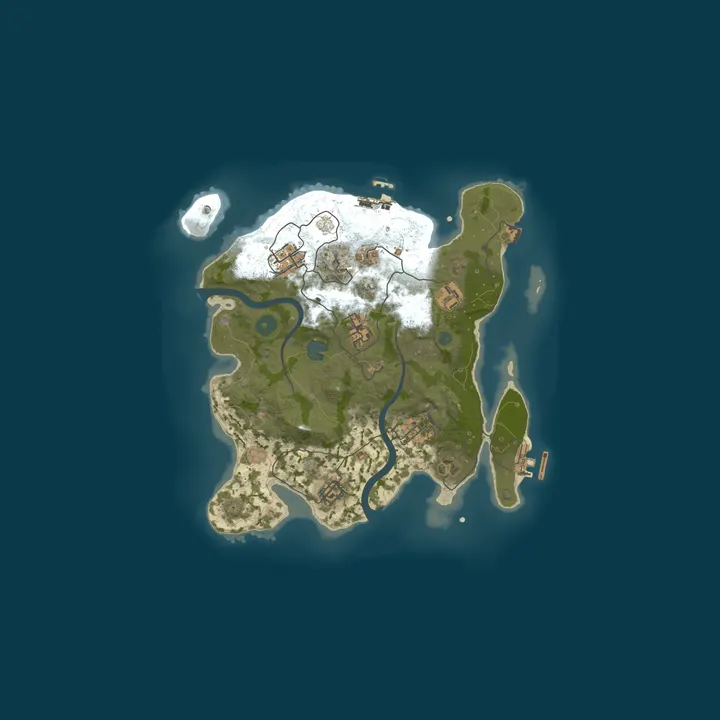 Map of 404-Squad Rust | Vanilla | Noob friendly | Fun & Easy