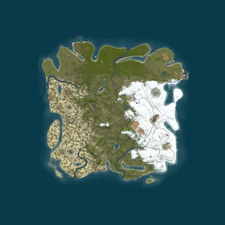 Map of RogueGaming AU/NZ | 1000x Gather | 10x Stacks | RogueRust