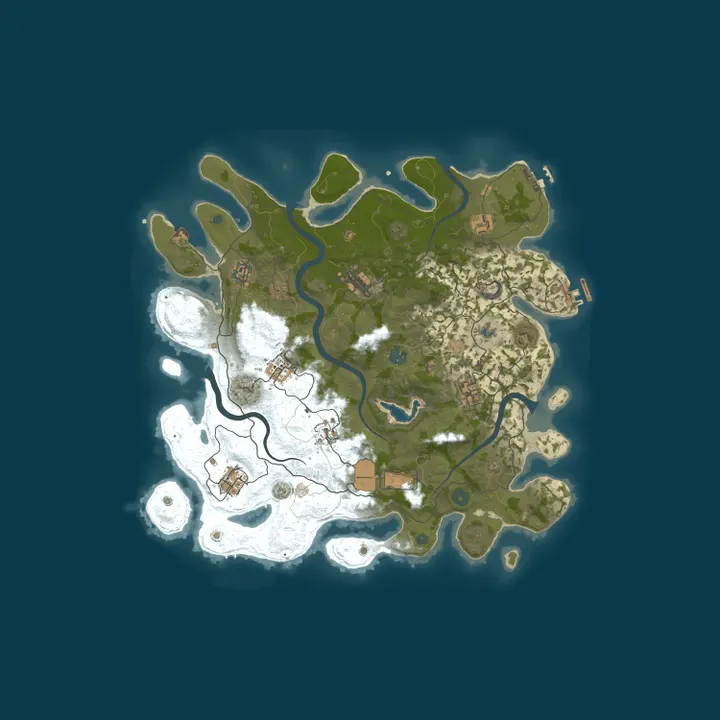 Map of Rusted Outback PVE [Perth]