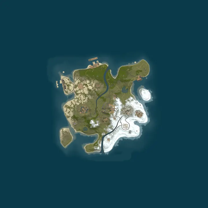 Map of Gulf of Blåhaj
