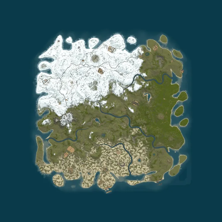 Map of [纯净生存404]十倍养老 无权无商