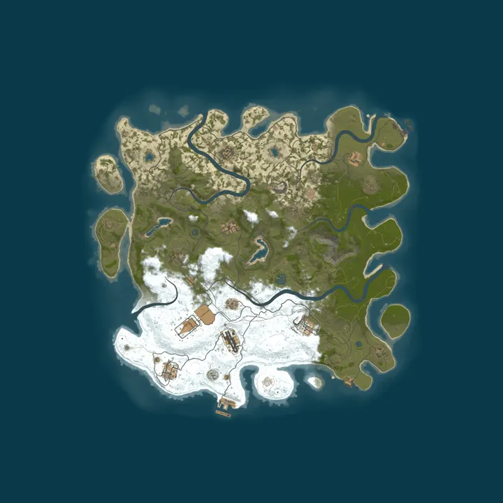 Map of Rusty Rigs - 3x
