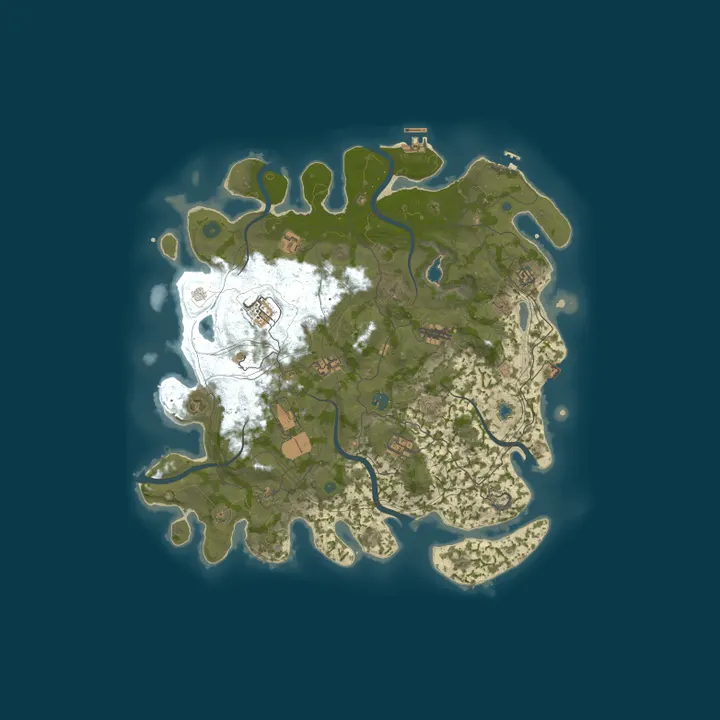 Map of Dirty Dogs Vanilla (Dog Ridge)