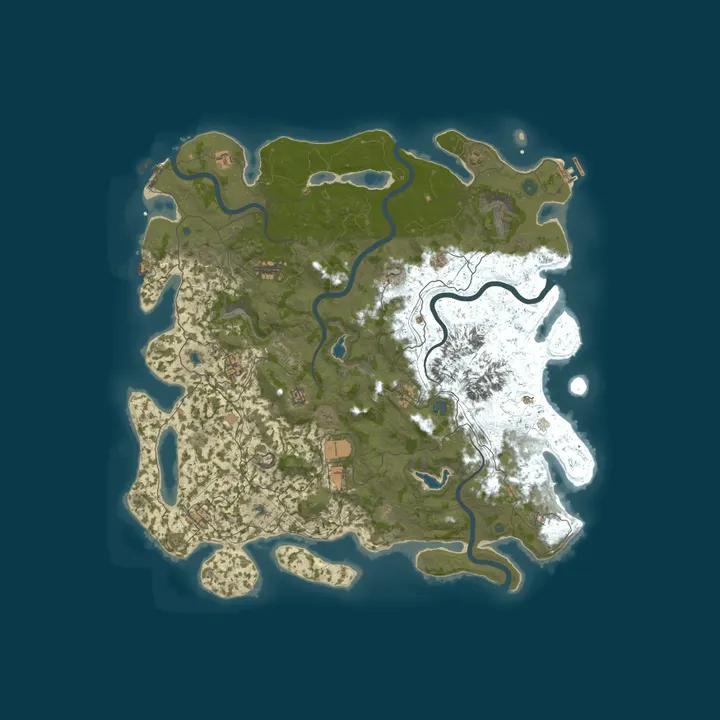 Map of [FR][PvE] Tophe's server