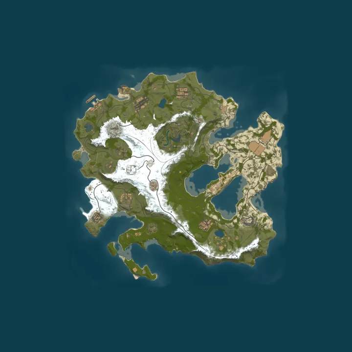 Map of WIPEBOUND PVE | Events • Mythic Items • Quests | 2x