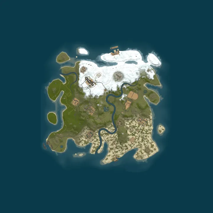 Map of RustRealm.de | Solo | Tuesdays | EU | JUST WIPED