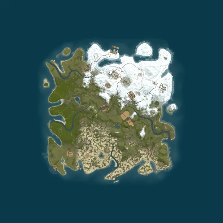 Map of CHARRUA