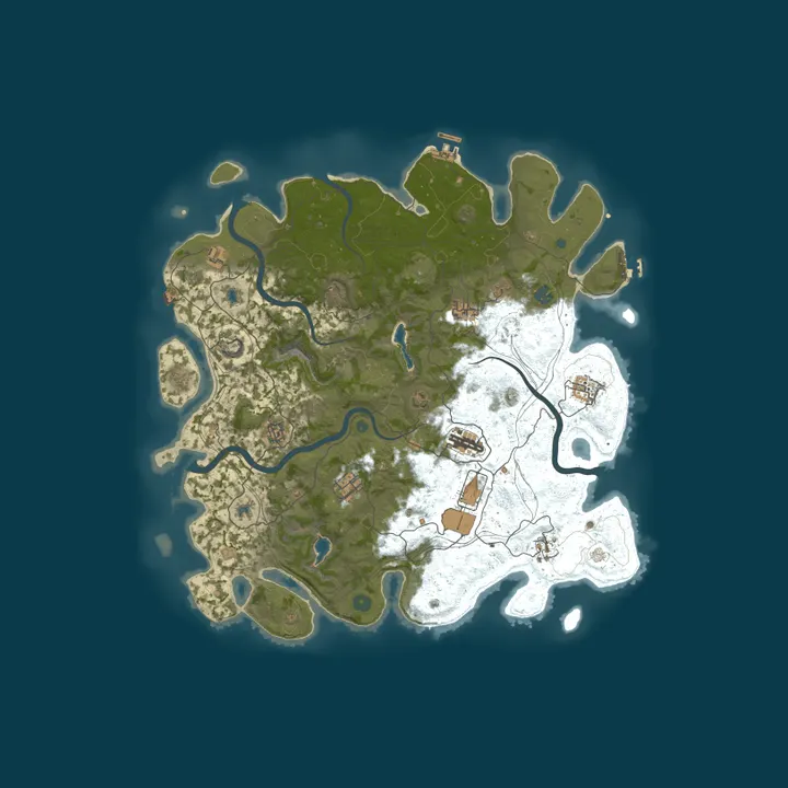 Map of guille el capo