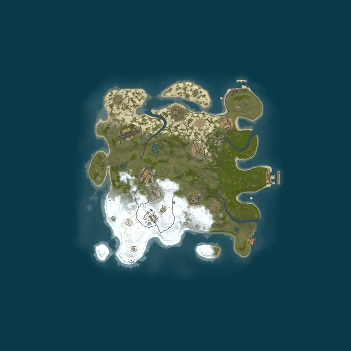 Map of Zautaz Private PVE test server