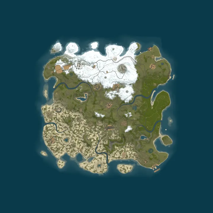 Map of Mr Bread Pve Server