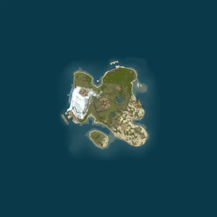 Map of Freakuh | Small Map | 2X