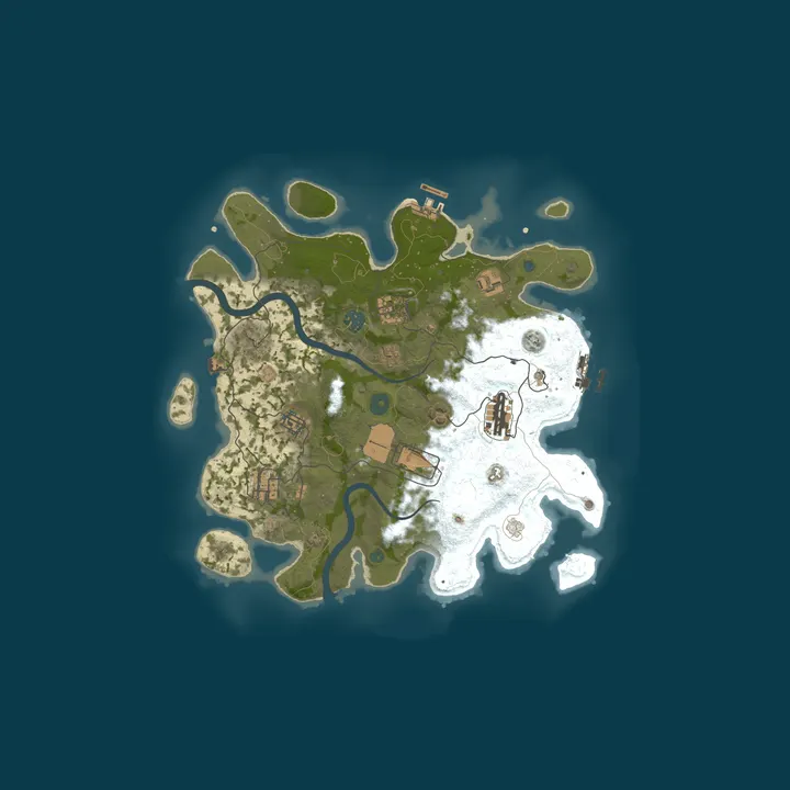 Map of [EU] Solo/Duo 2x | Weekly Wipe | QoL