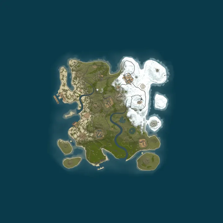 Map of My Apex Rust Server