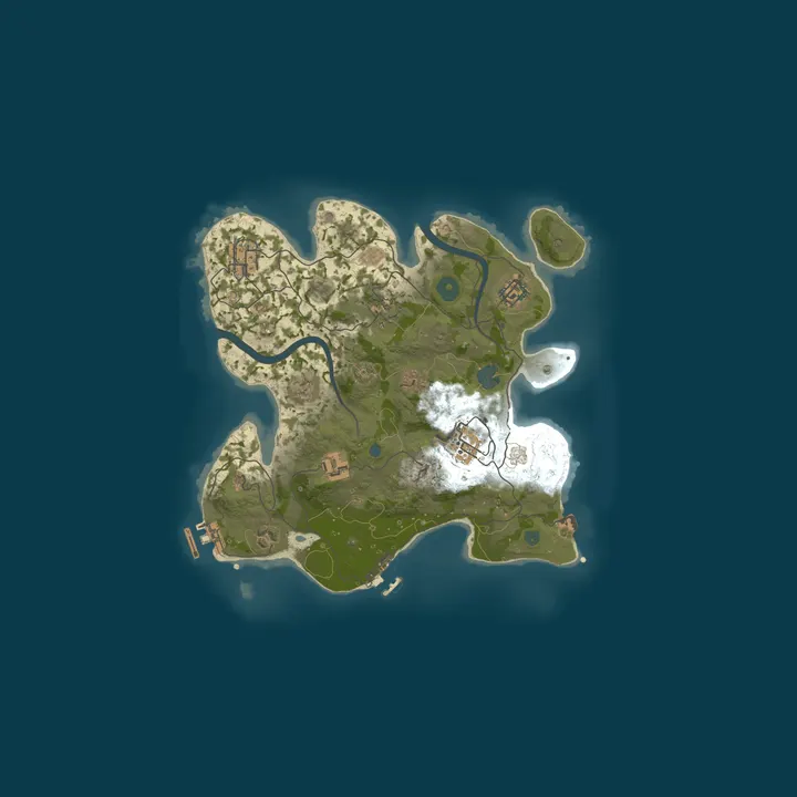 Map of My Apex Rust Server