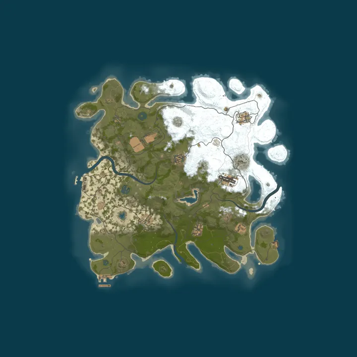 Map of duos-trios wiped 9-17 2x resources/ crates