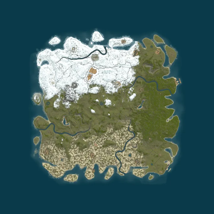 Map of blips and chitz