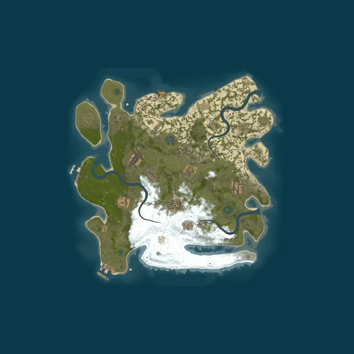 Map of Hitmans Rust Whitelist