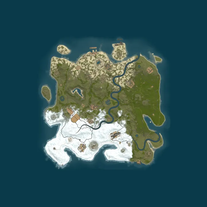 Map of Winterwunderland
