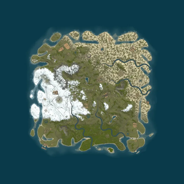 Map of [EU] Ne8ula WLAN | 2x Vanilla | Monthly Wipe PVE PVP Zones
