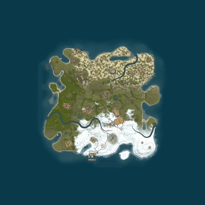 Map of [BR/LATAM] Paraiso CLT | 5X | Solo/Duo/Trio
