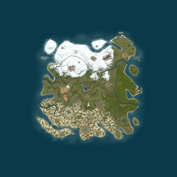 Map of [EU] GoRust27.com [5X|Skins|Kits|Events|TP|Shop|RP]
