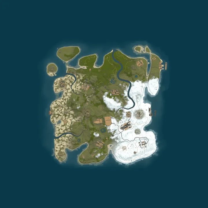 Map of TopRust.gg Solo/Duo | FULLWIPE 04.10