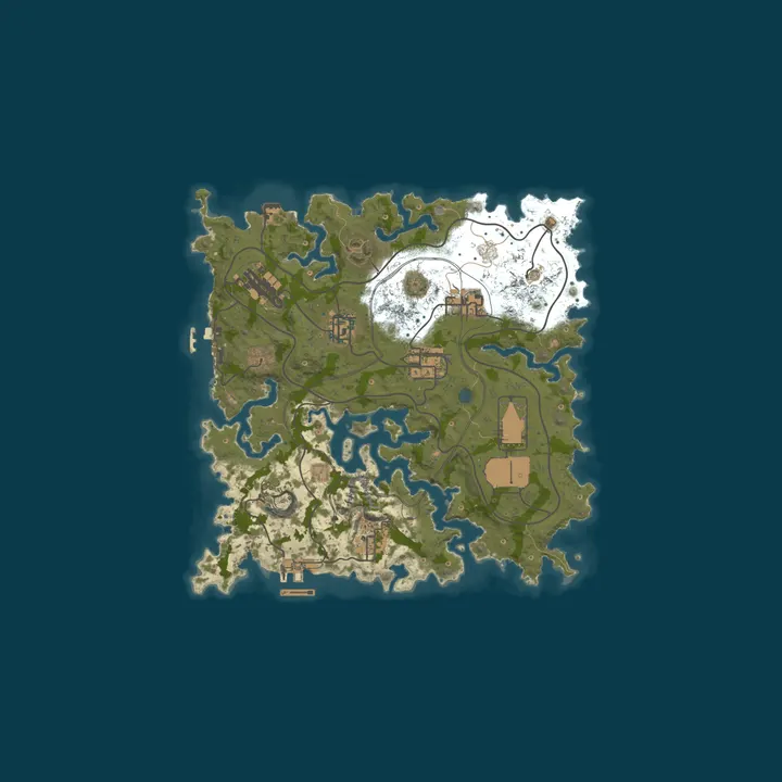 Map of [RU] YaNAO_89 [PVE] [NPС] [EVENTS] [Raidable Bases] [Карт