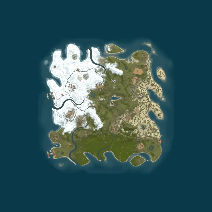 Map of 22.09 Global Rust x1 | Vanilla |