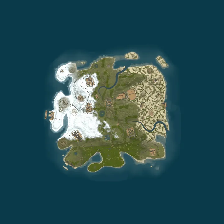 Map of [PVE] PRIME RUST ПВЕ+РЕЙД