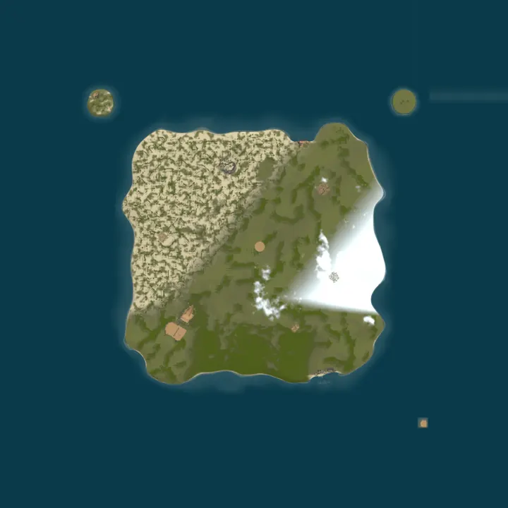 Map of SERVER TEST