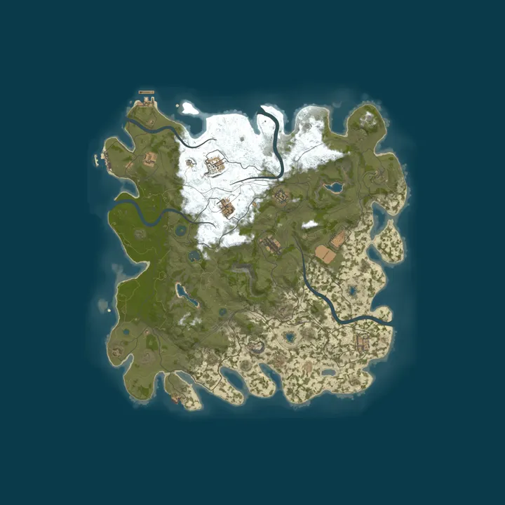 Map of DEEP RUST 5X |MAX 8|COIN|LOOT +|