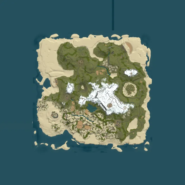 Map of RUST RAIDERS TEST