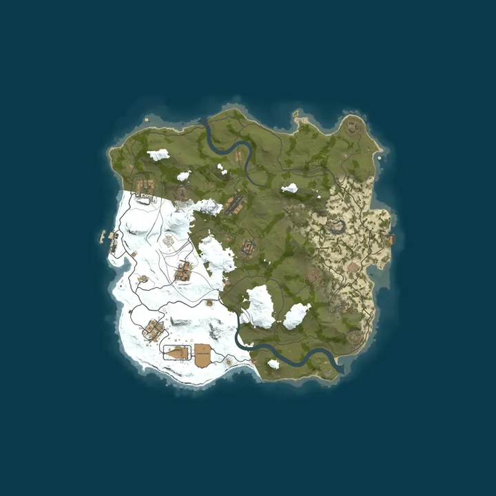 Map of FURY RUST #1 MAIN | X2 | CLASSIC+