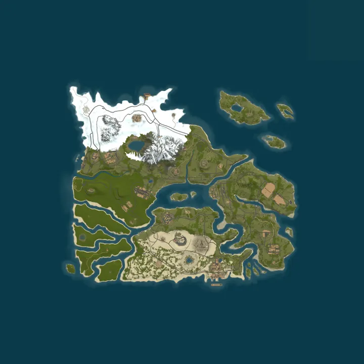 Map of Twilight Sanctuary Rust test