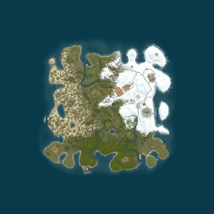 Map of Skin Test Local