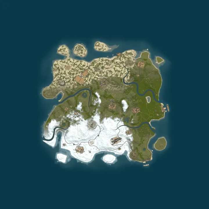 Map of [TR] SLX RUST 5X | SOLO/DUO/TRIO | LOOT++ | KITS | TP