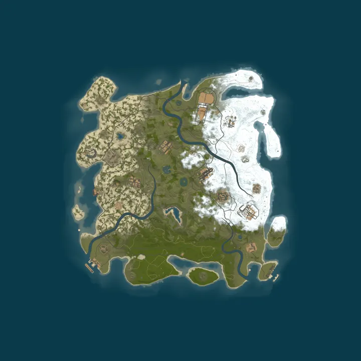 Map of INDI RUST X2