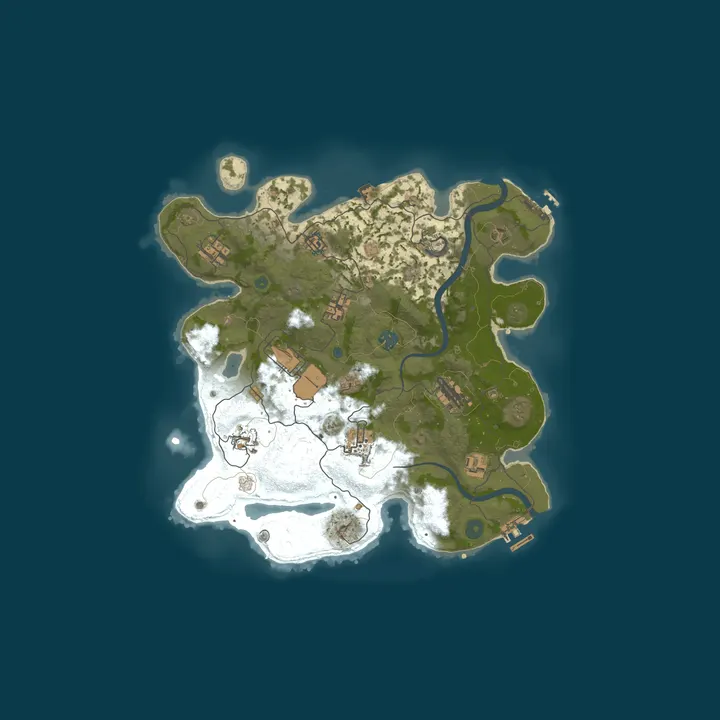Map of ASTRO | Rust Solo x10