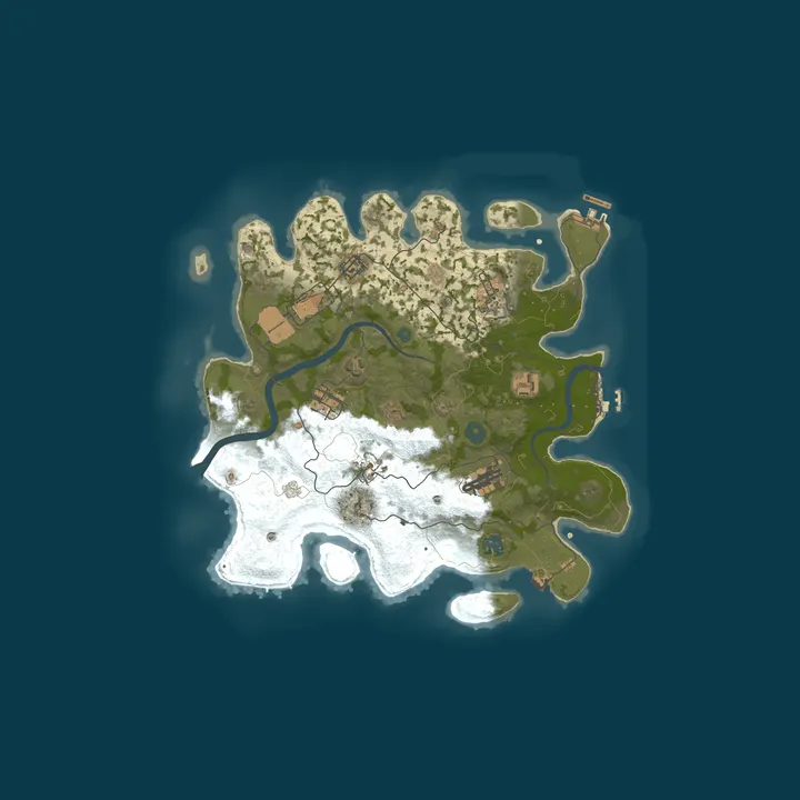 Map of BLOOD KRAKEN [X10/X3 | NOLIMIT | LOOT++ | PVP]