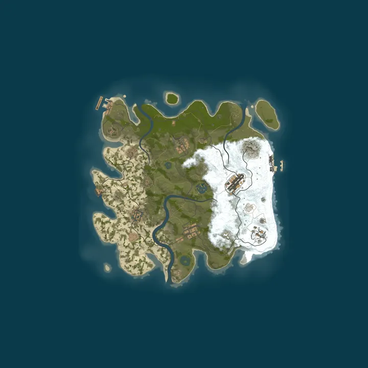 Map of nutty mess