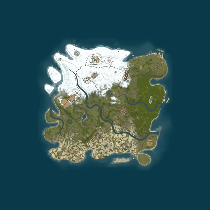 Map of Chads House Solo/Duo/Trio Small Map