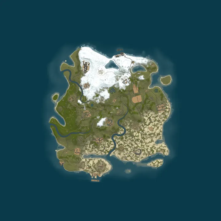 Map of Deadman Raiding |A Raidable Bases Boomfest