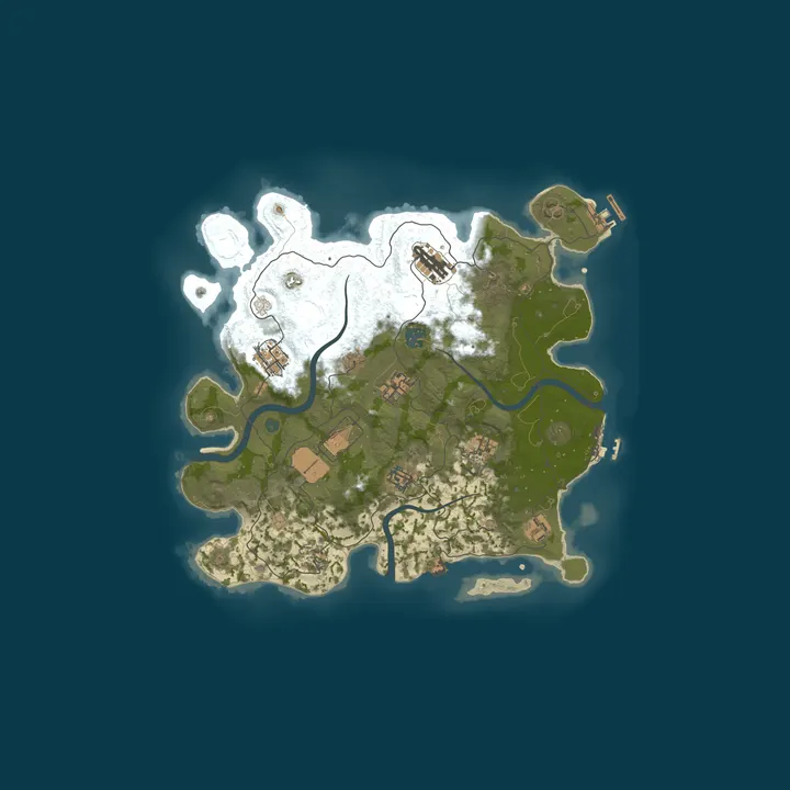 Map of El Goon Server