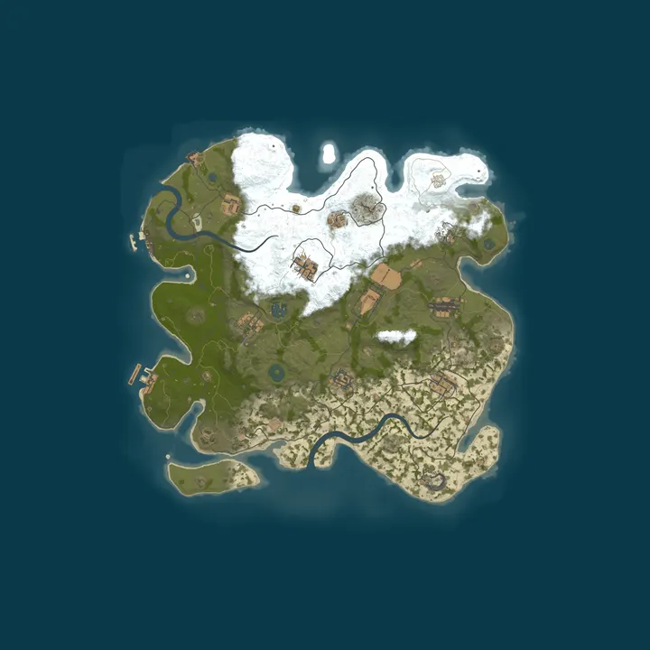 Map of Whitebeard's Wharf (US) | Discovery Survival | PvP/PvE