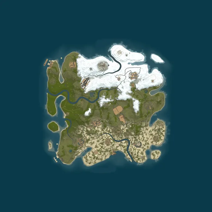 Map of Rusty Bucket Bay |RPG|1.5x|Events|PVPVE|Custom Mods