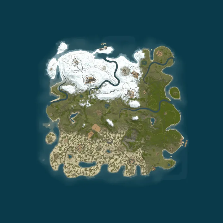 Map of Solidsn4ke's Naked & Afraid